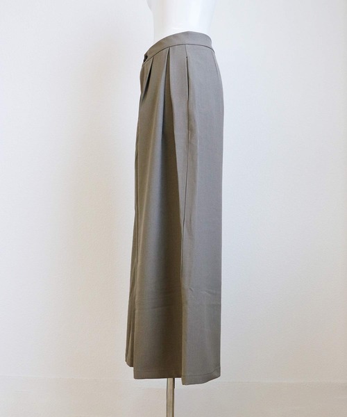 OSYAREVO（オシャレボ）の「ワイド パンツ スラックス（スラックス・レディース・ベージュ/グレー/グリーン・LARGE/MEDIUM）」の15枚目の写真