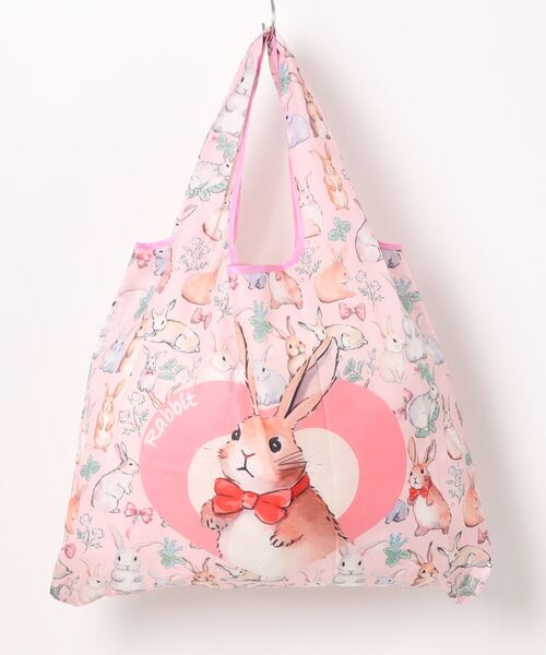 ジョリーフルール　ハンドメイド　トートバッグ　エピファニー　コラコラ　うさぎ　大 ジョリーフルール ハンドメイド トートバッグ エピファニー