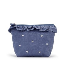 gelato pique（ジェラートピケ）の「ハート刺繍フリルティッシュポーチ（ポーチ）」