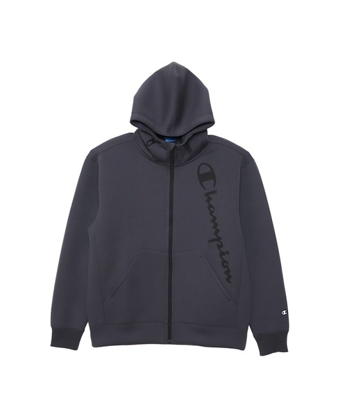 【セール】【Champion/チャンピオン】メンズ スポーツ テックウィーブ 3LS ジップフーデッドスウェットシャツ（パーカー）｜Champion（チャンピオン）