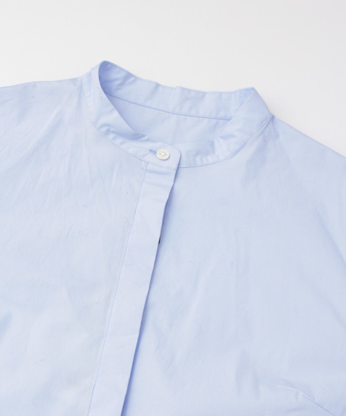 URBAN RESEARCH（アーバンリサーチ）の「UR タイプライターチュニックシャツ（シャツ/ブラウス・レディース・ホワイト/ブルー系その他・FREE）」の8枚目の写真