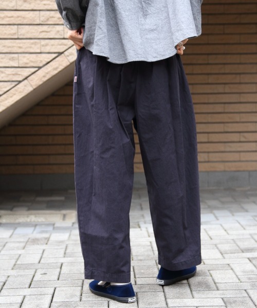 DANTON（ダントン）の「DANTON/ダントン　ツイルイージパンツ　TWILL EASY PANTS　DT-E0212 CNO（その他パンツ・レディース・ベージュ/ネイビー/ダークベージュ・36/38）」の6枚目の写真