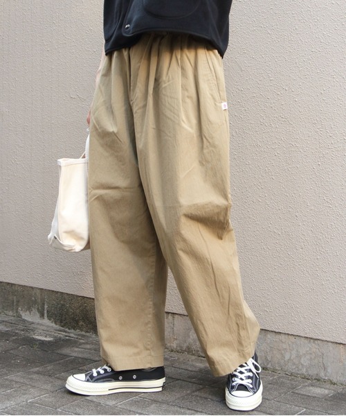 DANTON（ダントン）の「DANTON/ダントン　ツイルイージパンツ　TWILL EASY PANTS　DT-E0212 CNO（その他パンツ・レディース・ベージュ/ネイビー/ダークベージュ・36/38）」の19枚目の写真