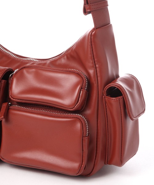 tiny tiny（ティニーティニー）の「マルチポケットショルダーバッグ[tiny tiny(ティニーティニー)]（ショルダーバッグ・レディース・ブラック/ブラウン/アイボリー・0）」の16枚目の写真