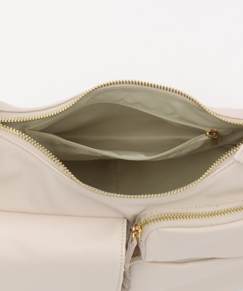 tiny tiny（ティニーティニー）の「マルチポケットショルダーバッグ[tiny tiny(ティニーティニー)]（ショルダーバッグ・レディース・ブラック/ブラウン/アイボリー・0）」の19枚目の写真