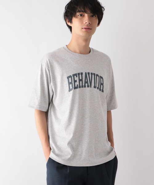 GLOBAL WORK(グローバルワーク)の「汗染み軽減TEE/ロゴ/986818(Tシャツ/カットソー・メンズ・グレー系2/グレー系5/グレー系8・SMALL/MEDIUM/LARGE/X-LARGE)」の21枚目の写真