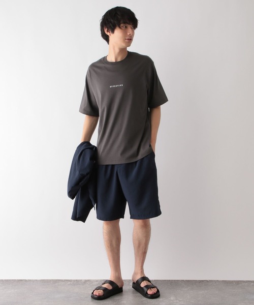 GLOBAL WORK(グローバルワーク)の「汗染み軽減TEE/ロゴ/986818(Tシャツ/カットソー・メンズ・グレー系2/グレー系5/グレー系8・SMALL/MEDIUM/LARGE/X-LARGE)」の19枚目の写真