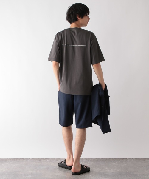 GLOBAL WORK(グローバルワーク)の「汗染み軽減TEE/ロゴ/986818(Tシャツ/カットソー・メンズ・グレー系2/グレー系5/グレー系8・SMALL/MEDIUM/LARGE/X-LARGE)」の18枚目の写真