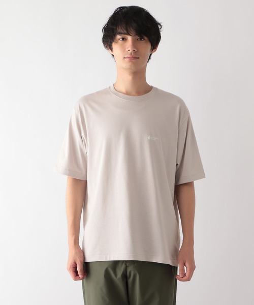 GLOBAL WORK(グローバルワーク)の「汗染み軽減TEE/ロゴ/986818(Tシャツ/カットソー・メンズ・グレー系2/グレー系5/グレー系8・SMALL/MEDIUM/LARGE/X-LARGE)」の15枚目の写真
