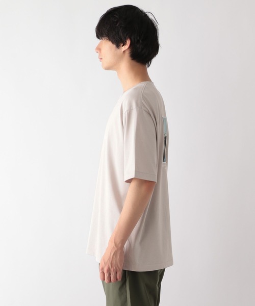 GLOBAL WORK(グローバルワーク)の「汗染み軽減TEE/ロゴ/986818(Tシャツ/カットソー・メンズ・グレー系2/グレー系5/グレー系8・SMALL/MEDIUM/LARGE/X-LARGE)」の14枚目の写真