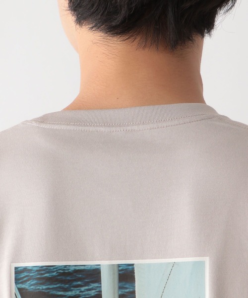 GLOBAL WORK(グローバルワーク)の「汗染み軽減TEE/ロゴ/986818(Tシャツ/カットソー・メンズ・グレー系2/グレー系5/グレー系8・SMALL/MEDIUM/LARGE/X-LARGE)」の9枚目の写真