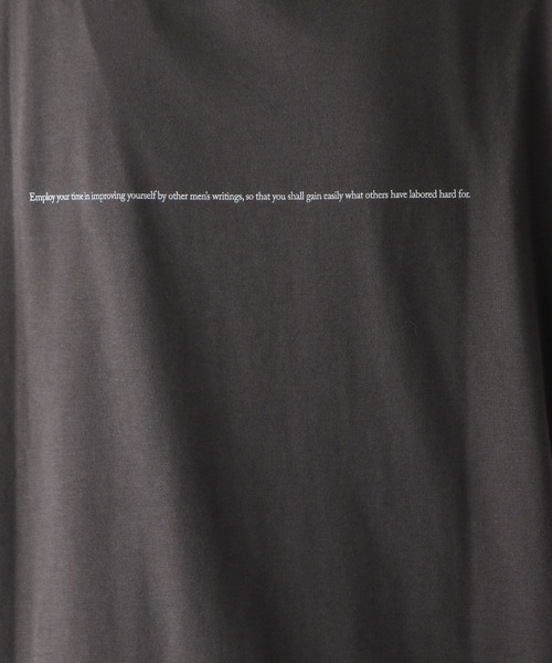 GLOBAL WORK(グローバルワーク)の「汗染み軽減TEE/ロゴ/986818(Tシャツ/カットソー・メンズ・グレー系2/グレー系5/グレー系8・SMALL/MEDIUM/LARGE/X-LARGE)」の4枚目の写真