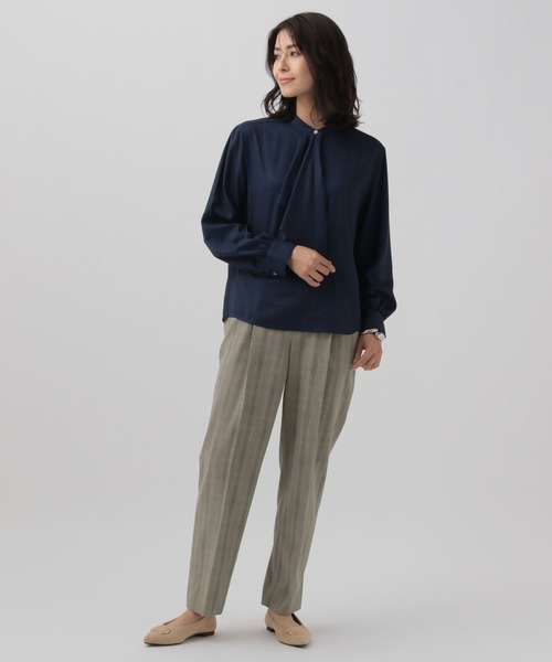 Elura（エルーラ）の「＜レギュラー／低身長サイズ＞映えラクテーパードパンツ/134221（その他パンツ・レディース・ブラウン/ベージュ/ネイビー/ブラック・SMALL/MEDIUM/LARGE/FREE(S)）」の17枚目の写真