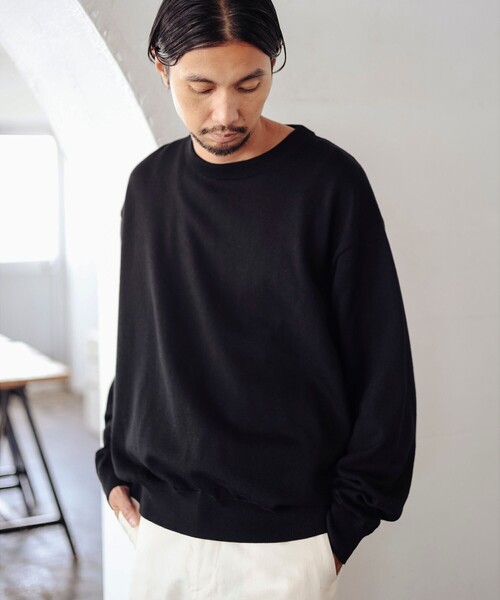 【セール】SIMPLE YET 12ゲージ クルーネック ニット(ニット/セーター)|B:MING by BEAMS(ビーミングバイビームス)