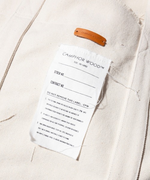 Camphor wood（カンファーウッド）の「cut off fringe shoulder bag / カットオフフリンジショルダーバッグ（ショルダーバッグ・メンズ・チャコールグレー/ベージュ・FREE）」の7枚目の写真