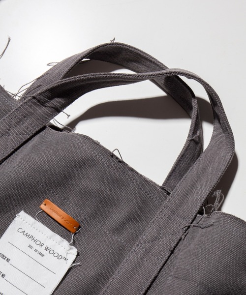 Camphor wood（カンファーウッド）の「cut off fringe shoulder bag / カットオフフリンジショルダーバッグ（ショルダーバッグ・メンズ・チャコールグレー/ベージュ・FREE）」の17枚目の写真