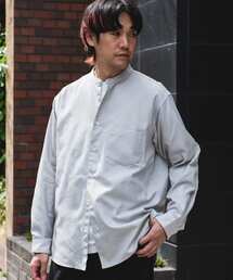 URBAN RESEARCH DOORS | 『吸水速乾』セオアルファウールライクバンドカラーシャツ(シャツ/ブラウス)