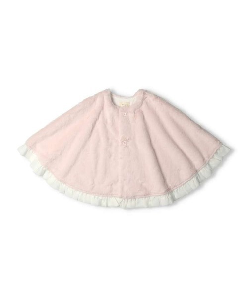 kids zoo（キッズズー）の「フェイクファーマント（ポンチョ）」 - WEAR