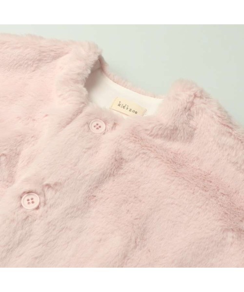 kids zoo（キッズズー）の「フェイクファーマント（ポンチョ）」 - WEAR