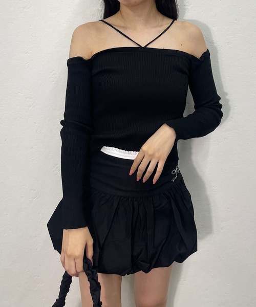 セール】オフショルニットトップス（ニット/セーター）｜ROGER AND RAW