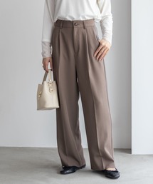 HusHusH ツイルワイドパンツ