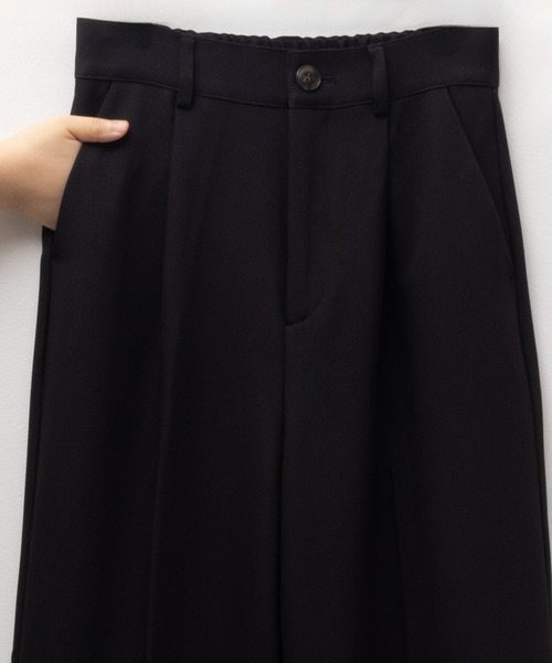 HusHusH(ハッシュアッシュ)の「HusHusH ツイルワイドパンツ(その他パンツ・レディース・キャメル/ブラック/グレー・M/L)」の22枚目の写真