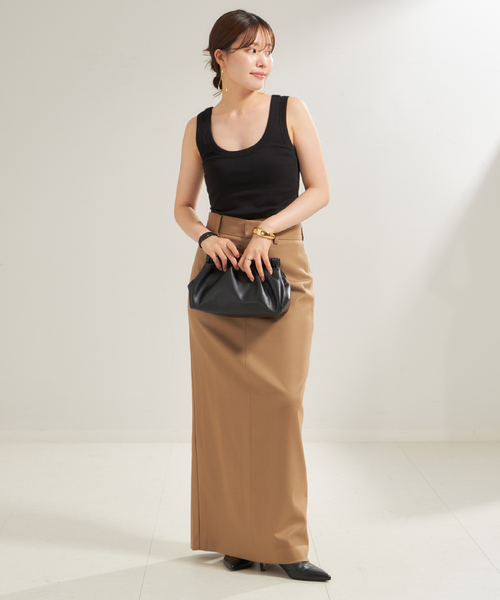 FLORE FLORE(フローレフローレ)人気 タンクトップ S FLORE FLORE/フローレフローレ HILLIE CROP タンクトップ