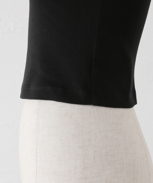 plage（プラージュ）の「FLORE FLORE/フローレフローレ HILLIE CROP タンクトップ（タンクトップ・レディース・ブラック/ホワイト×ホワイト・FREE）」の21枚目の写真