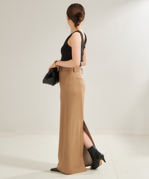 FLORE FLORE/フローレフローレ HILLIE CROP タンクトップ