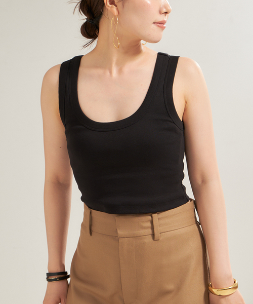 FLORE FLORE/フローレフローレ HILLIE CROP タンクトップ（タンク