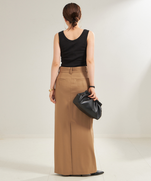 plage（プラージュ）の「FLORE FLORE/フローレフローレ HILLIE CROP タンクトップ（タンクトップ・レディース・ブラック/ホワイト×ホワイト・FREE）」の13枚目の写真