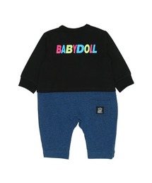 BABYDOLL（ベビードール）の「カラフルロゴ ロンパース 9698B（ロンパース・キッズ）」