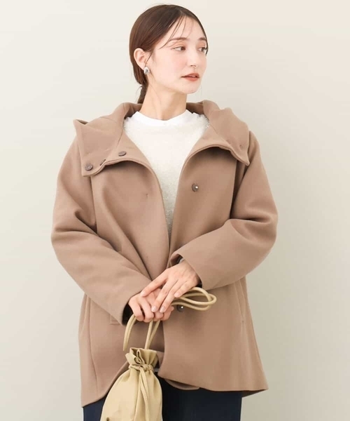 【セール】ミドル丈メルトンコート（その他アウター）｜MK MICHEL KLEIN（エムケーミッシェルクラン）