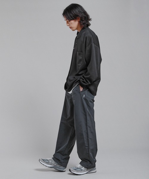 LOHEN ローヘン　ドローコードブリーチパンツ LOEFF｜ウール チェック ドローストリング ボンタン パンツ 8814