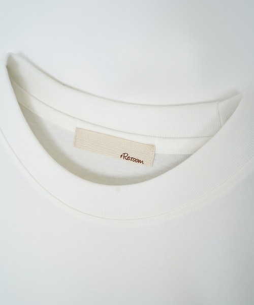 #Re:room（リルーム）の「アースカラービッグTシャツ（Tシャツ/カットソー・メンズ・ホワイト/ラベンダー/オリーブ・FREE）」の5枚目の写真