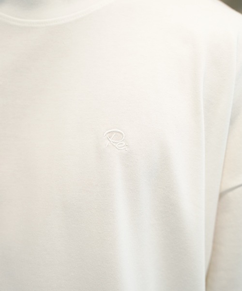 #Re:room（リルーム）の「アースカラービッグTシャツ（Tシャツ/カットソー・メンズ・ホワイト/ラベンダー/オリーブ・FREE）」の16枚目の写真