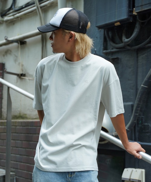 #Re:room（リルーム）の「アースカラービッグTシャツ（Tシャツ/カットソー・メンズ・ホワイト/ラベンダー/オリーブ・FREE）」の20枚目の写真