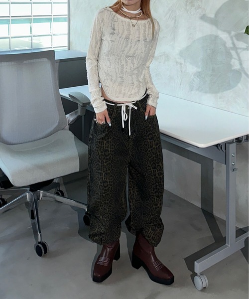 セール】マルチウェイラインストーントップス（Tシャツ/カットソー