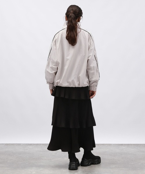 LAKOLE（ラコレ）の「コードライントラックジャケット/143835（ブルゾン・レディース・グレー/アイボリー/ブラック・FREE）」の20枚目の写真