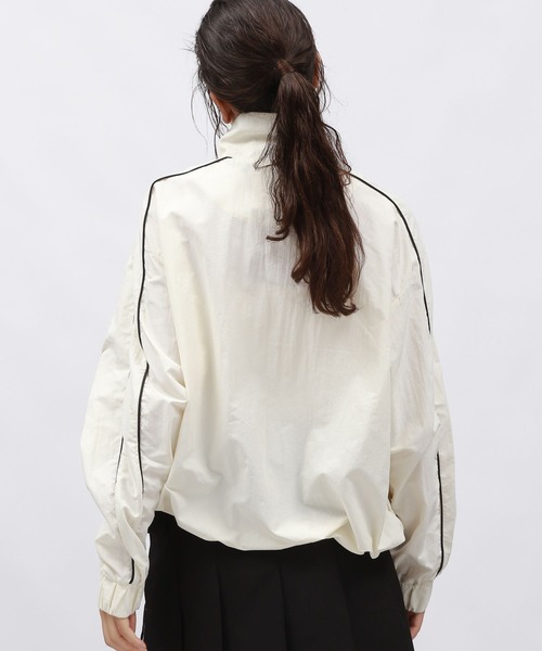 LAKOLE（ラコレ）の「コードライントラックジャケット/143835（ブルゾン・レディース・グレー/アイボリー/ブラック・FREE）」の13枚目の写真