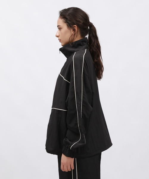 LAKOLE（ラコレ）の「コードライントラックジャケット/143835（ブルゾン・レディース・グレー/アイボリー/ブラック・FREE）」の11枚目の写真