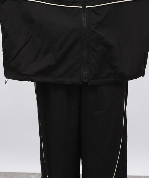 LAKOLE（ラコレ）の「コードライントラックジャケット/143835（ブルゾン・レディース・グレー/アイボリー/ブラック・FREE）」の7枚目の写真