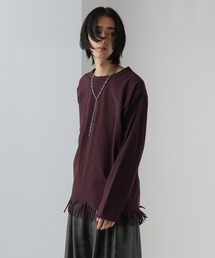 HARE | フリンジダメージカットソー(HARE)(Tシャツ/カットソー)