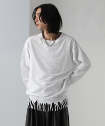 HARE | フリンジダメージカットソー(HARE)(Tシャツ/カットソー)