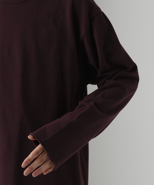 HARE(ハレ)の「フリンジダメージカットソー(HARE)(Tシャツ/カットソー・メンズ・ホワイト/レッド/ブラック・FREE)」の18枚目の写真