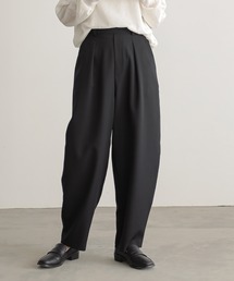 for/c | [セットアップ対応]タックカーブパンツ【サスティナブル】(その他パンツ)