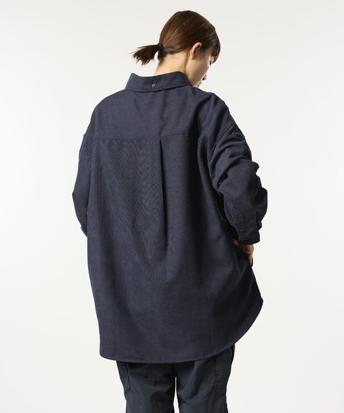 meltum(メルタム)の「OVERSIZED CORDUROY SHIRT(シャツ/ブラウス・メンズ・ネイビー/ブラック/ブラウン・FREE)」の18枚目の写真