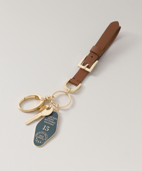 SLOBE IENA（スローブイエナ）の「《WEB限定/追加》SLOBE チャーム（キーケース/キーアクセサリー・レディース・キャメル・FREE）」の8枚目の写真