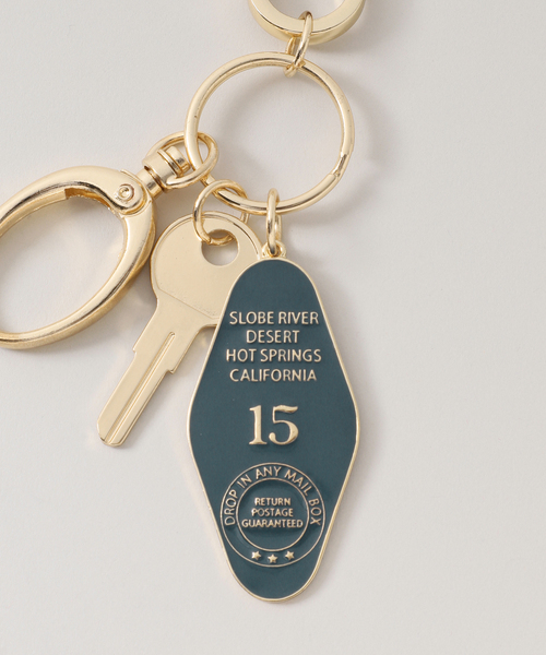 SLOBE IENA（スローブイエナ）の「《WEB限定/追加》SLOBE チャーム（キーケース/キーアクセサリー・レディース・キャメル・FREE）」の9枚目の写真