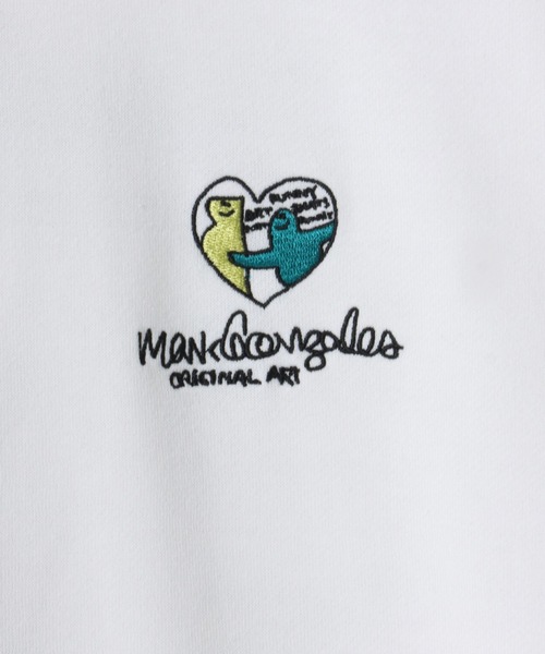 Mark Gonzales（マーク・ゴンザレス）の「MARK GONZALES ARTWORK COLLECTION/マークゴンザレス 別注 ワンポイント刺繍 バックプリント オーバーサイズ 裏起毛 パーカー フーディー レディース メンズ（パーカー・メンズ・ホワイト系その他2/ブラック系その他2/グレー系その他2/ホワイト系その他/ブラック系その他/グレー系その他/アッシュグレー/ブラック/ホワイト/ホワイト系その他3/ブラック系その他4/ホワイト系その他4/ブラック系その他3・M/L/XL）」の20枚目の写真